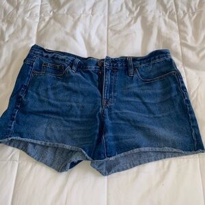 J. Crew cutoff denim Jean shorts size 31